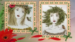 Флористические портреты… Художница из Чикаго Вики Роулинс (Vicki Rawlins)… Музыка Сергея Чекалина