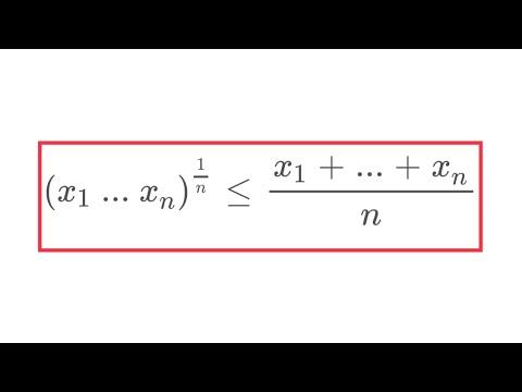 The arithmetic-geometric mean inequality смотреть онлайн