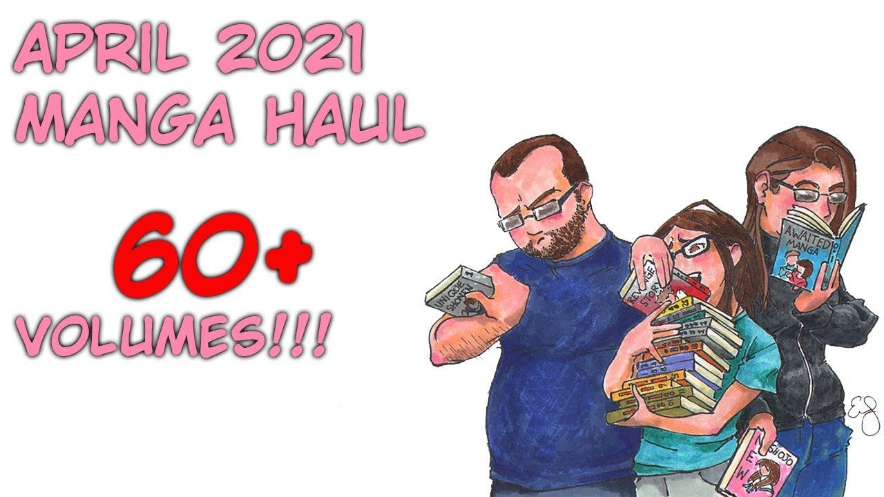 Big Beefy April Manga Haul! (60+ Volumes) || See What the Weeb Family Bought This Month (April 2021 смотреть онлайн