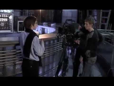 на съемках рекламного ролика 