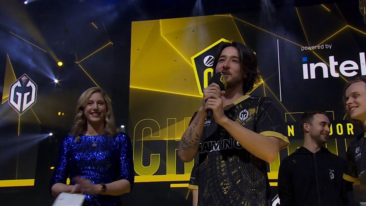Final of ESL One Berlin Major 2023 - LIFT TROPHY and WINNERS INTERVIEW for Gaimin Gladiators смотреть онлайн
