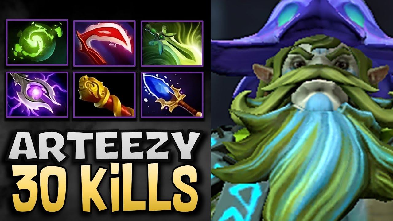 Nature's Prophet Gameplay with MKB and 30 Kills - Dota 2 7.35 смотреть онлайн