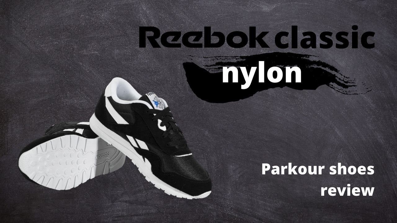 Review Reebok classic nylon - Parkour shoes смотреть онлайн