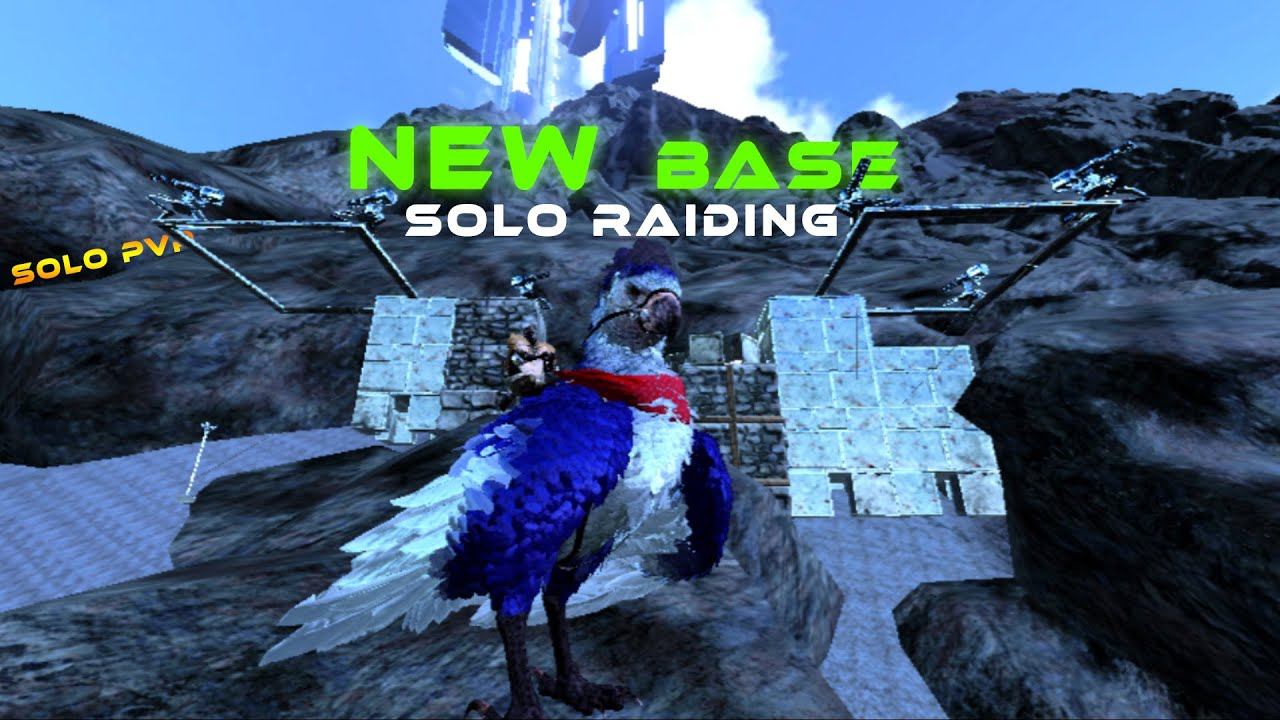 New Raid in Ice🧊Biom with New Base||Solo Unofficial pvp server|[Ark mobile pvp]|Ep-3 смотреть онлайн
