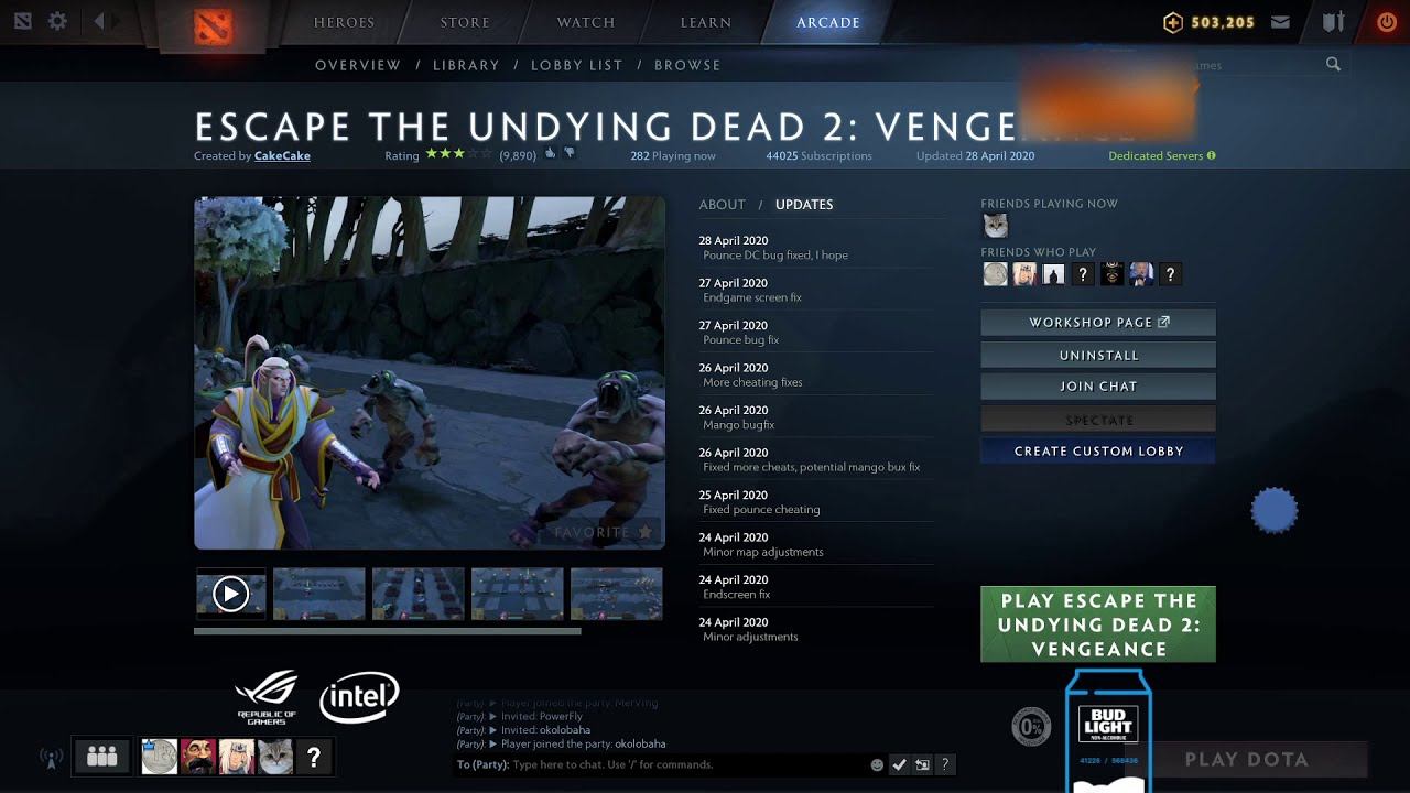 Dread's stream | Dota 2 - Escape The Undying Dead 2: Vengeance | 27.04.2020 [5] смотреть онлайн