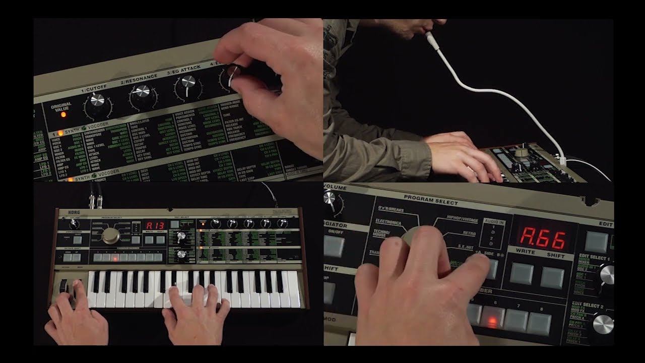 легендарный KORG microKORG смотреть онлайн