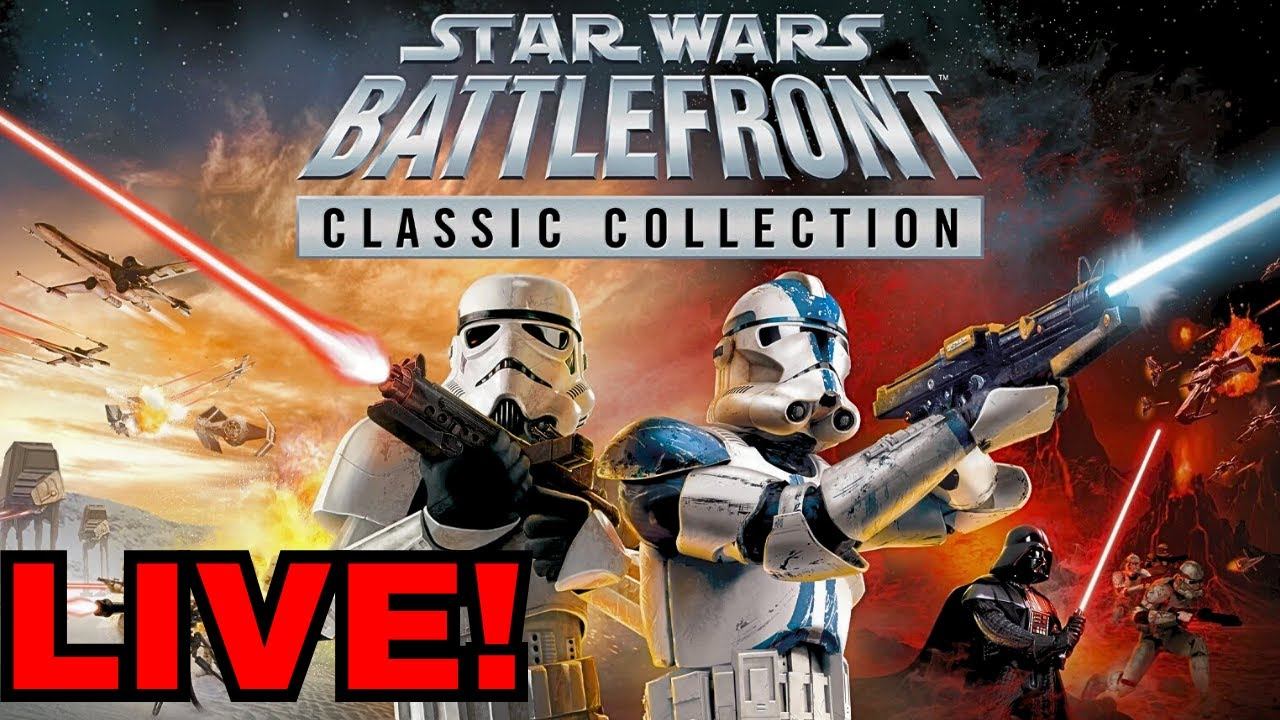 Star Wars Battlefront Classic Collection PS5 Gameplay! Live! смотреть онлайн