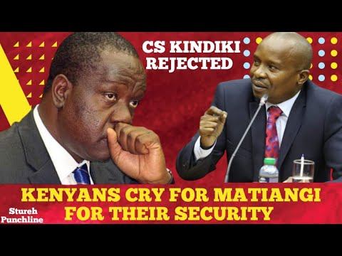 Kenyans Cry For Fred Matingi's Intervention As Kithure Kindiki Failed Security смотреть онлайн
