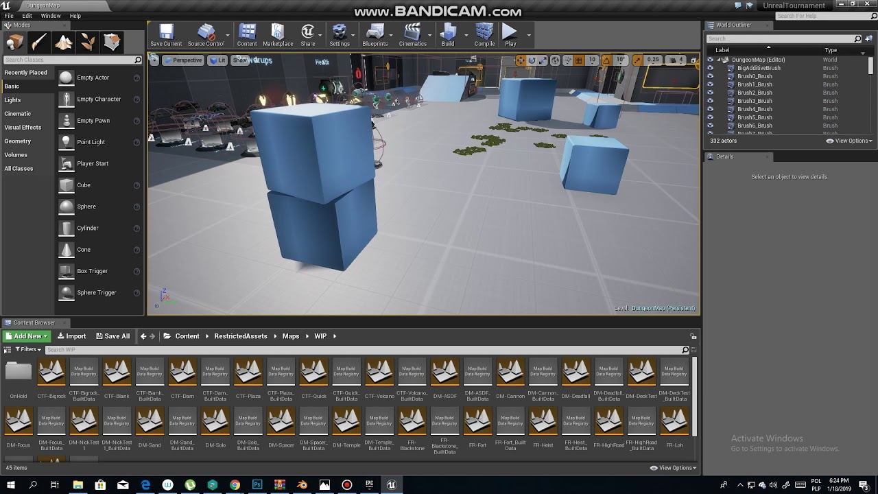 UT4X Converted DeanDungeon07 Map Preview смотреть онлайн