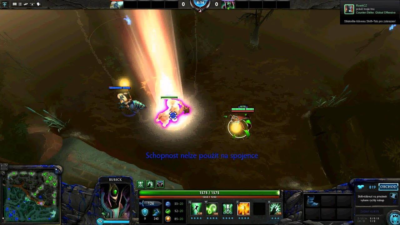 Dota 2: Killing Roshan by 2 hits смотреть онлайн