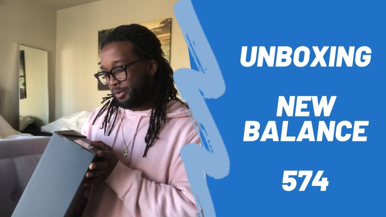 UNBOXING| NEW BALANCE 574| ON FOOT | SAVED ALOT OF MONEY $$$$$ смотреть онлайн