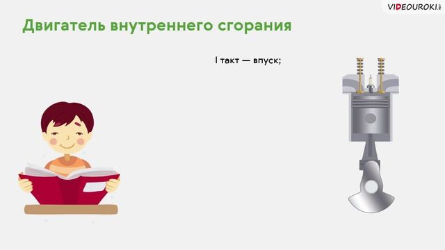 Работа газа и пара при расширении. Двигатель внутреннего сгорания смотреть онлайн