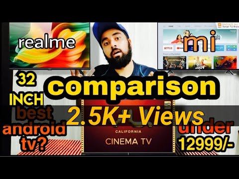 Vu Cinema TV VS Realme TV VS Mi tv (FULL COMPARISON)🔥 YOUR CHOICE? смотреть онлайн