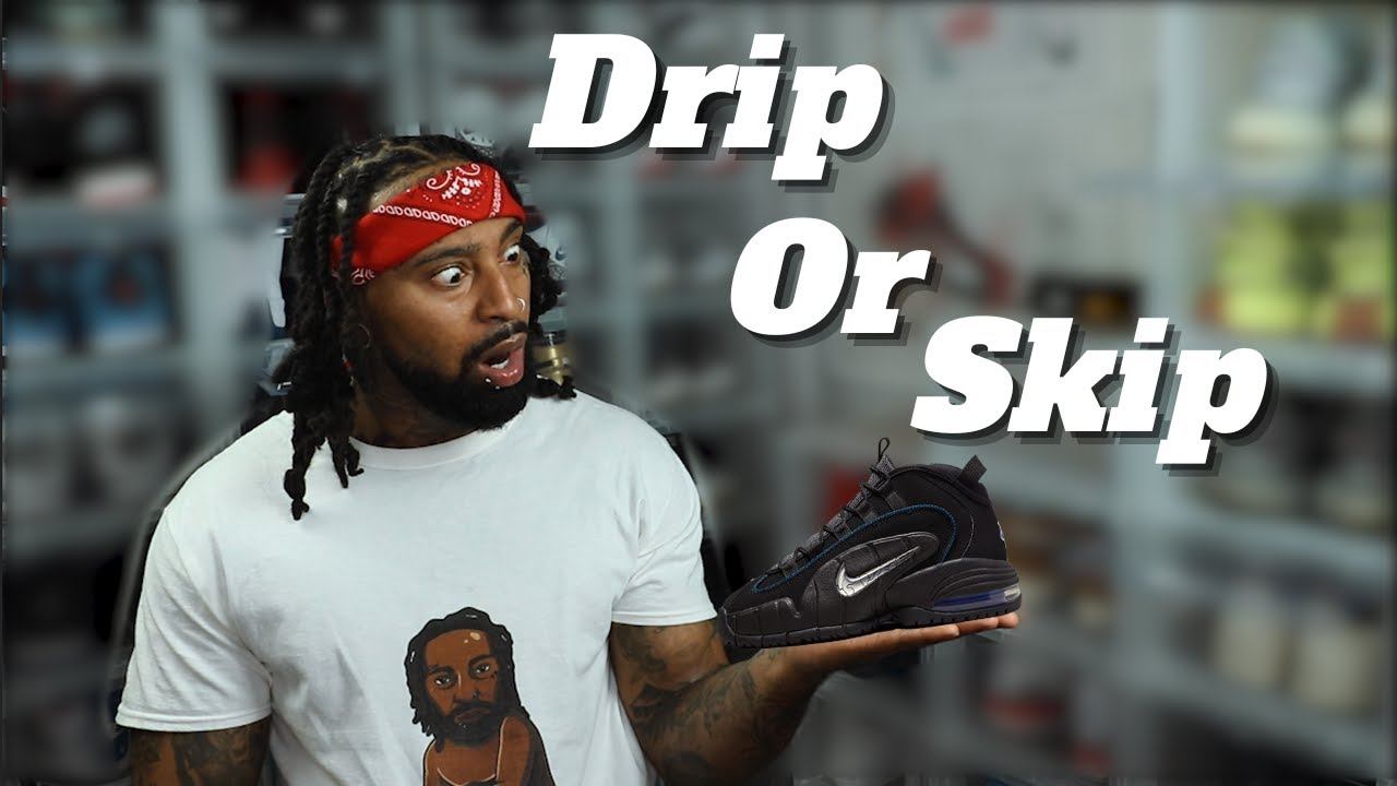Nike Air Max Penny 1 All Star Black Metallic Silver Varsity Royal | Drip or Skip смотреть онлайн