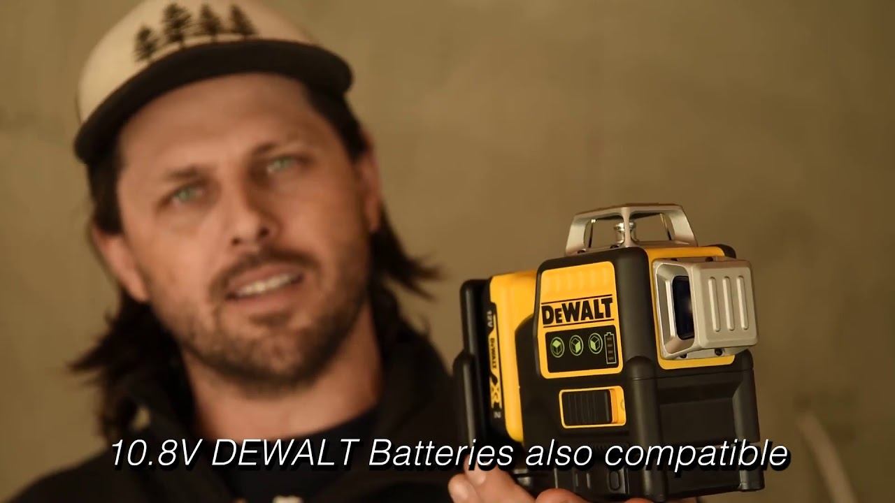 Dewalt 12V 3x360 Degree Green Beam Laser смотреть онлайн