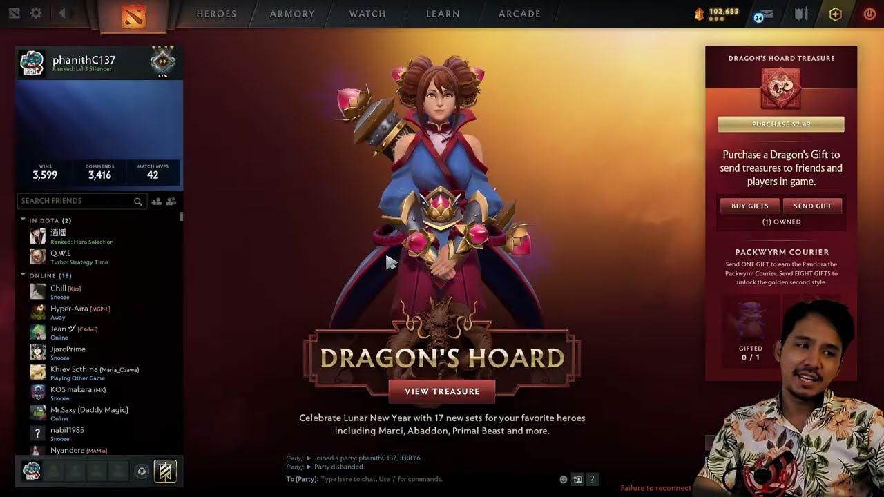 DOTA 2 sea game , 60 FPS , WINDOW 11 , ULTRA SETTING смотреть онлайн