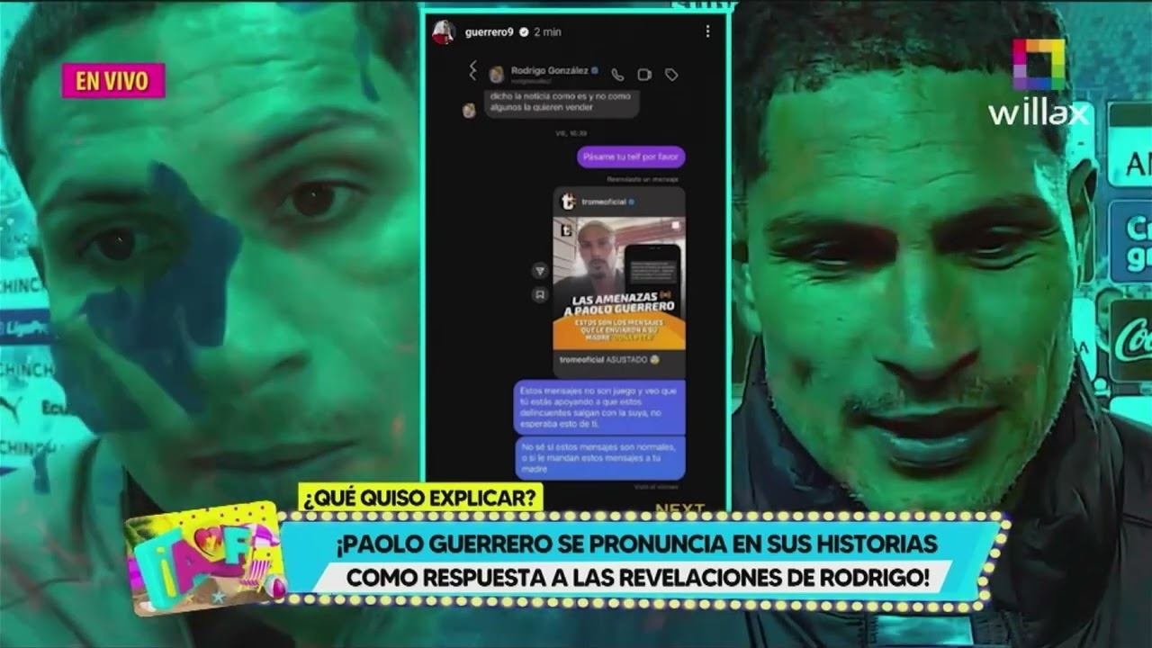 Amor y Fuego - FEB 20 - GUERRERO SE PRONUNCIA COMO RESPUESTA A DECLARACIONES DE RODRIGO | Willax смотреть онлайн