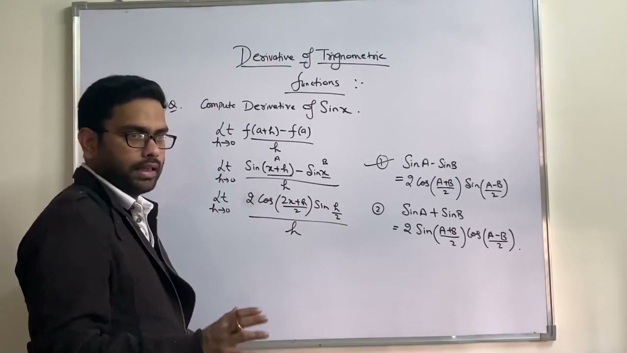 Basics of Differentiation of Sin x and Cos x II Calculus II PART 3 . смотреть онлайн
