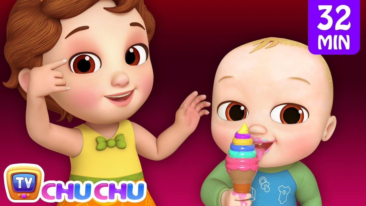 Five Senses Song + More 3D Nursery Rhymes & Kids Songs - ChuChu TV смотреть онлайн