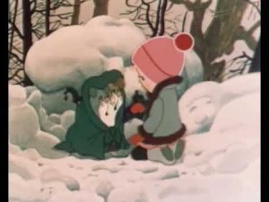 Девочка и зайцы