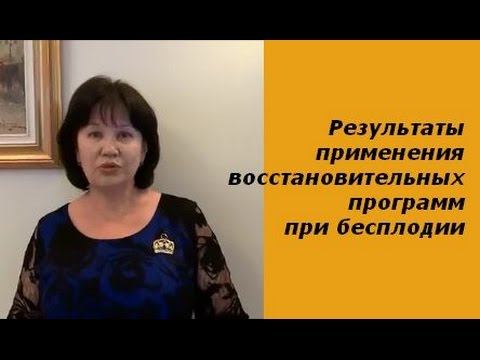 Как решить проблему бесплодия. Результаты применения программ восстановления. смотреть онлайн