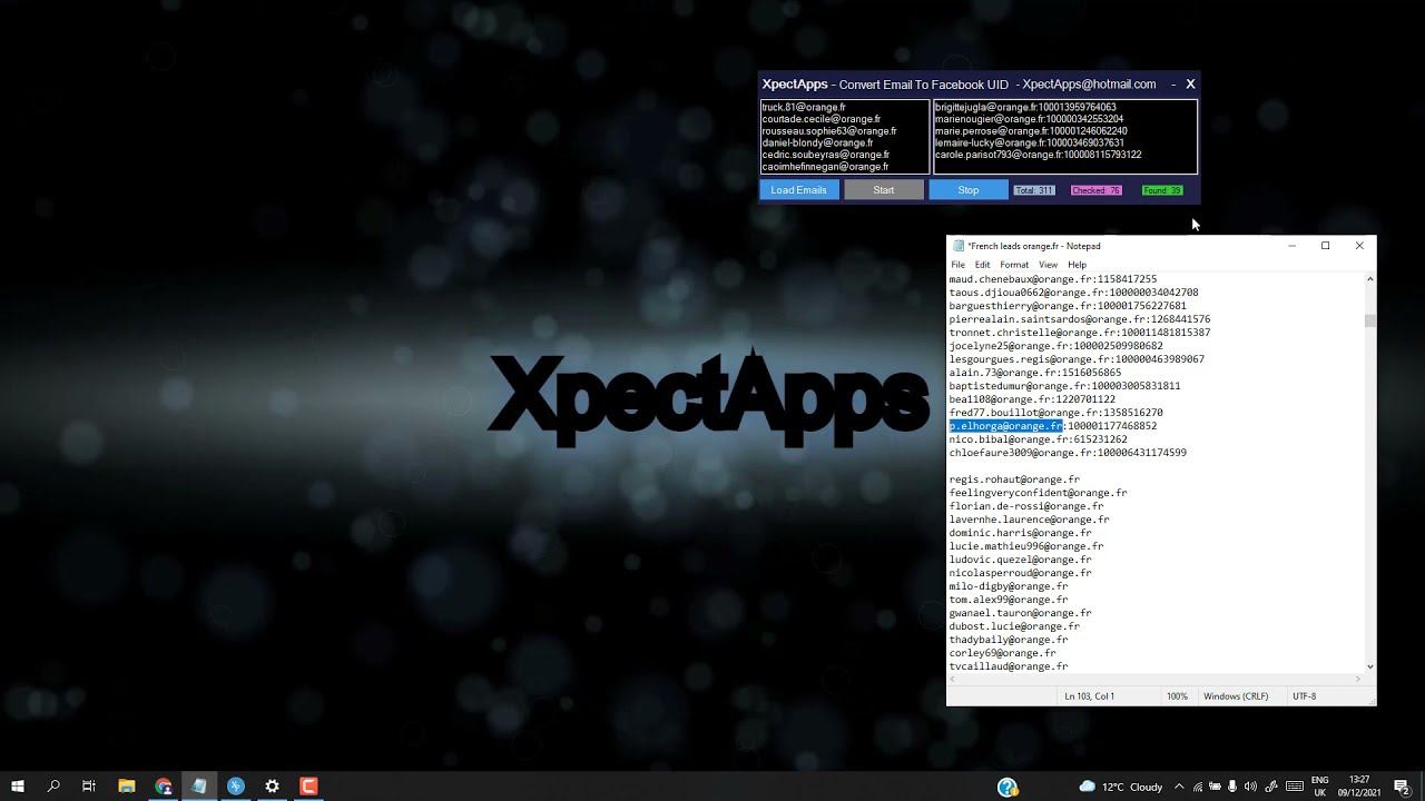 Convert Email Address To Facebook UID - XpectApps смотреть онлайн