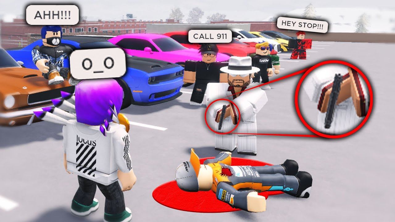 Facebook Car Meet Ends Bad.. He Was A Fairy.. (Roblox) смотреть онлайн