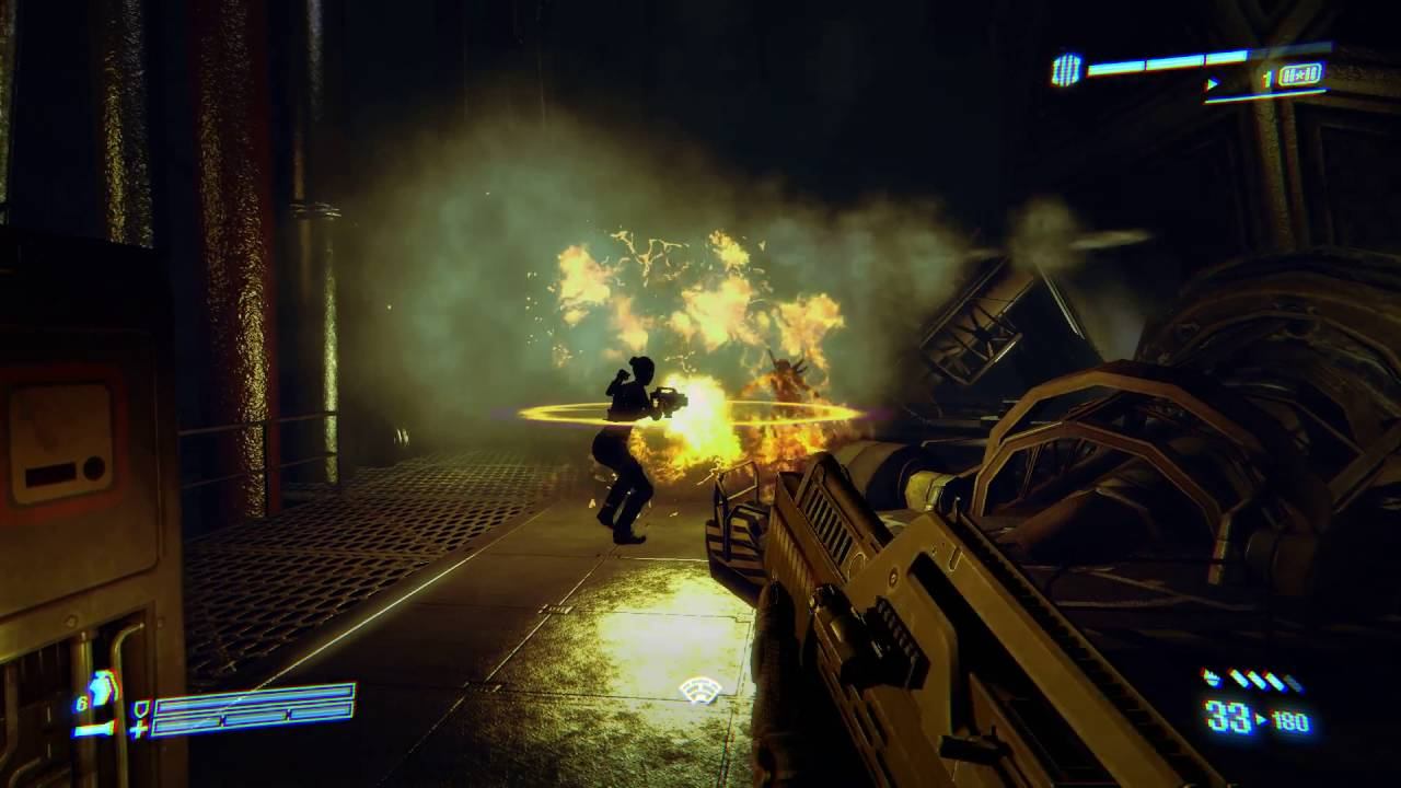 Aliens: Colonial Marines - Sulaco Falls - TemplarGFX ACM Overhaul смотреть онлайн