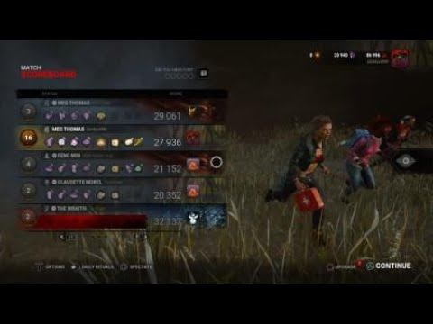 Dead by Daylight/ Meg Thomas vs killer The Wraith смотреть онлайн