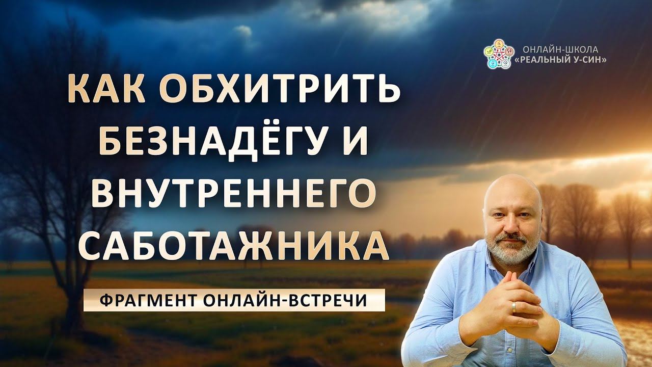 Как обхитрить безнадёгу и внутреннего саботажника? смотреть онлайн
