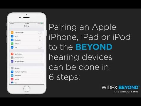 Widex BEYOND - Pairing Tutorial смотреть онлайн