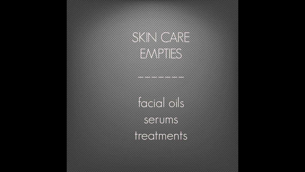 May 2014 Skin Care Empties Video Face Oils, Serums I ByBare смотреть онлайн