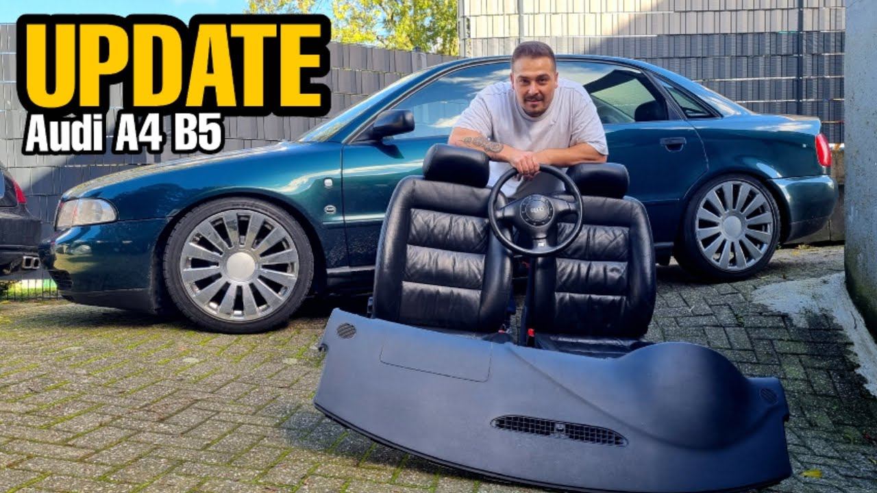 Neuer Innenraum für den Audi A4 | Vom Esel zu Edel | Lenkrad, Leder und Amaturenbrett смотреть онлайн