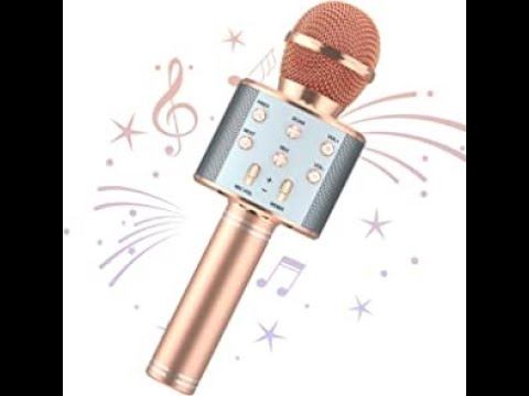 Wowstar Wireless Microphone, Karaoke Bluetooth Microphone смотреть онлайн