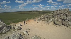 Камышинские горы Уши - останки древнего вулкана