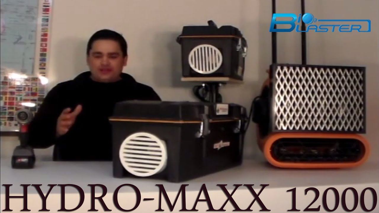 Hydroxyl Generator Hydro-MAXX 12000: Kills Bacteria, Viruses, Mold, Mold Spores, Removes Odors. смотреть онлайн
