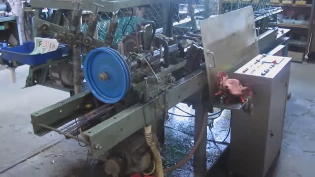 Производство сетки Рабица с полимерным покрытием