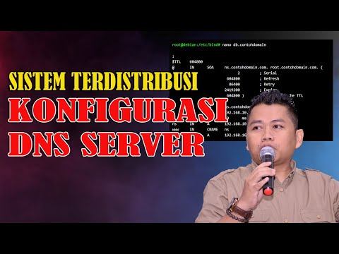 TUTORIAL MEMBUAT DNS SERVER pada server Debian смотреть онлайн