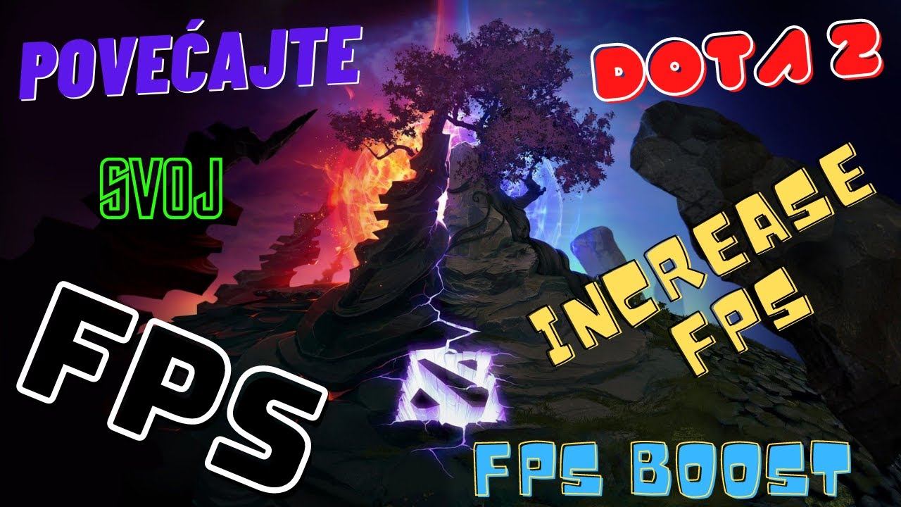 KAKO POVEĆATI FPS U DOTA 2 (increase/boost fps in dota 2) смотреть онлайн