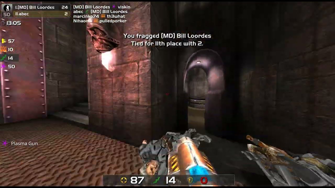 abec Plays: Quake Live - Getting better with the rail gun! смотреть онлайн