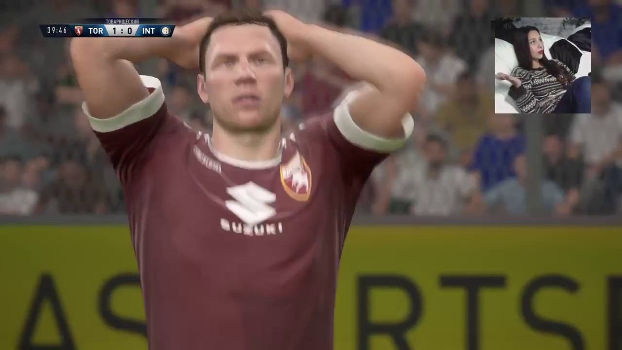 Анна Александровна стримит FIFA17 смотреть онлайн