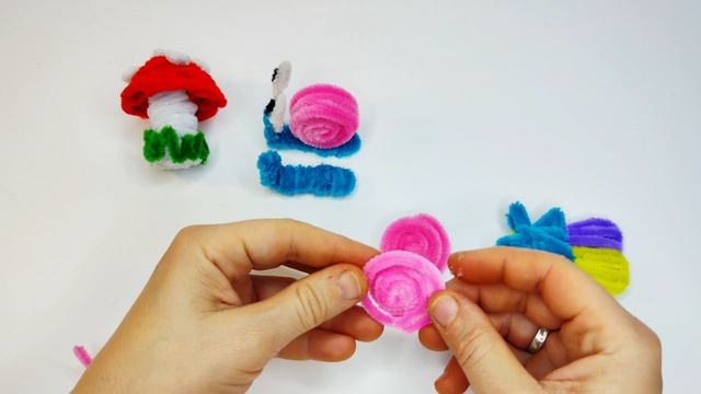 Улитки. Поделка из синельной проволоки смотреть онлайн