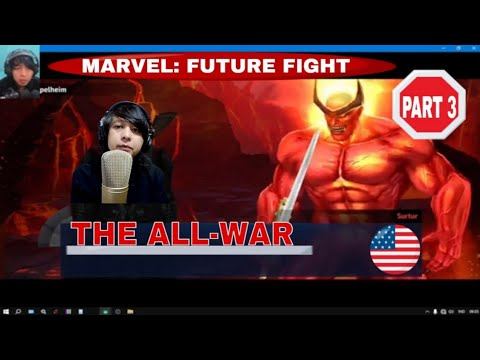 Marvel: Future fight: Story - THE ALL-WAR (Part-3) смотреть онлайн