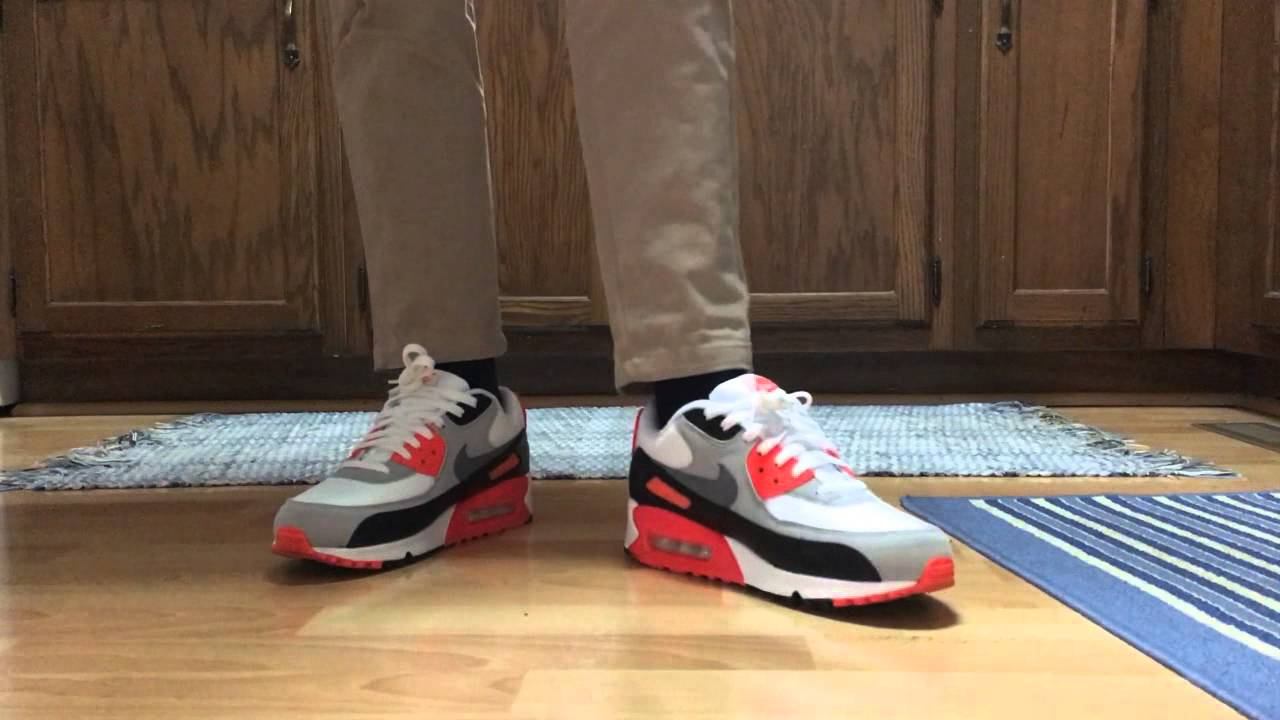 What Did You Wear Today? Air Max 90 Infrared On-Feet смотреть онлайн