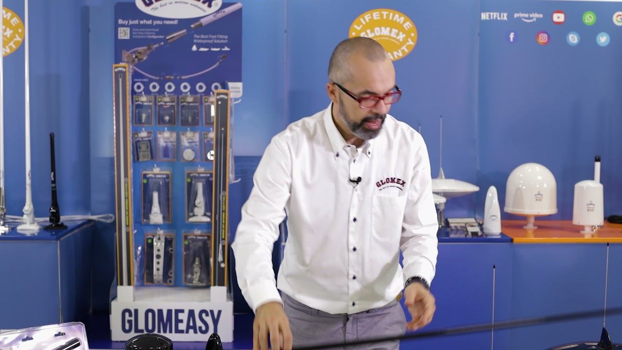 Glomex Black Line TV / Communications / Entertainment antennas смотреть онлайн