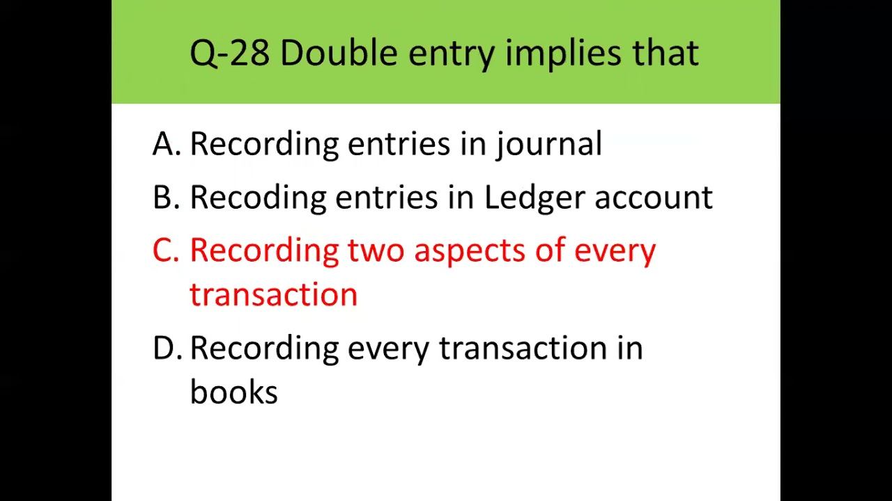 MULTIPLE CHOICE QUESTIONS AND ANSWERS IN ACCOUNTING смотреть онлайн