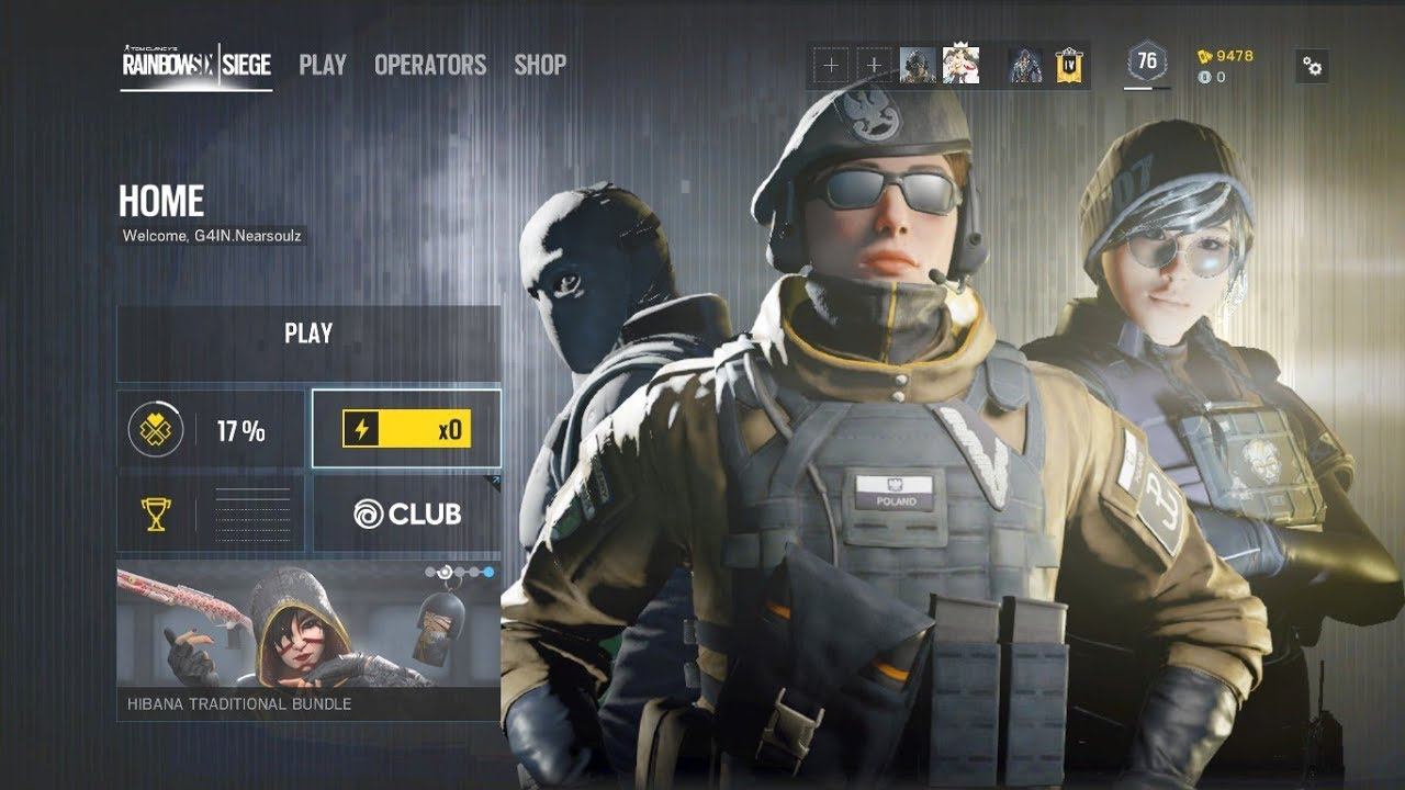 bermain BOM Tom Clancy's Rainbow Six Siege (G4IN.Nearsoulz) смотреть онлайн