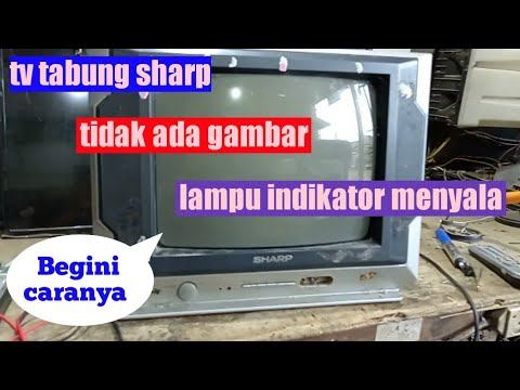 tv tabung sharp mati total lampu indikator nyala смотреть онлайн
