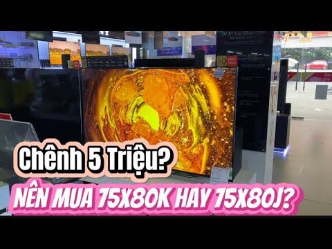 Chênh nhau 5 Triệu nên mua Sony 75X80K 2022 hay 75X80J 2021? So sánh vs đánh giá Chi Tiết nhất смотреть онлайн
