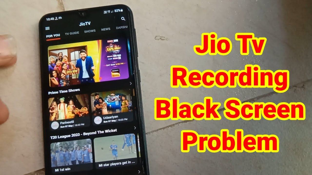 Jio Tv Recording Black Screen Problem Solve смотреть онлайн